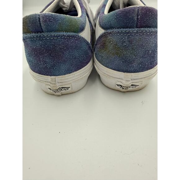 Vans Sample Prototype Bold Ni Tie Dye Suede Blue Sneakers Men\'s Size 9 Rare main image 6